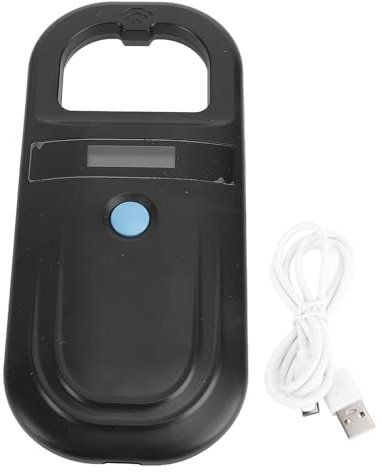 Animal Tag Scanner USB C und BT -Übertragung, 15 cm Lesentfernung (Black)