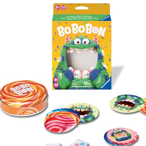 Ravensburger Bo Bo Bon Card Game - Card game for kids, aged 5 up