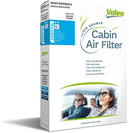 Valeo Filter, Innenraumluft Essential 698247 - Pollen-/Partikelfilter | Kompatibel mit: FORD GALAXY I, SEAT ALHAMBRA, VW SCIROCCO Van, SHARAN