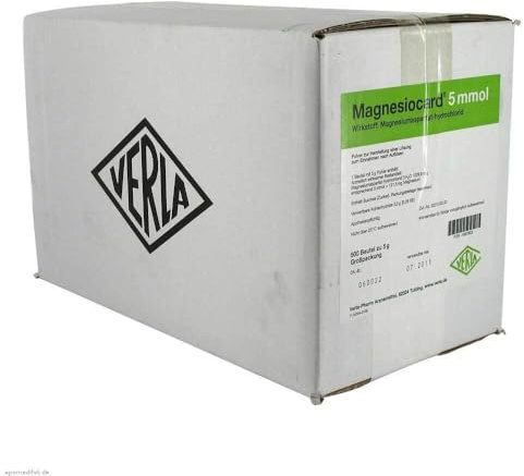 MAGNESIOCARD 5 mmol Plv.z.Her.e.Lsg.z.Einnehmen 10X50 St