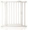Safetots Druckmontage Selbstschließendes Treppengitter, Extra Schmal, 61cm - 66.5cm, Weiß, Automatisch Schließendes Babygitter, Sicherheitsbarriere für Kleinkinder, Einfache Installation