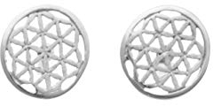 DUR Damen OhrsteckerBlume des Lebens aus 925er Silber O4801