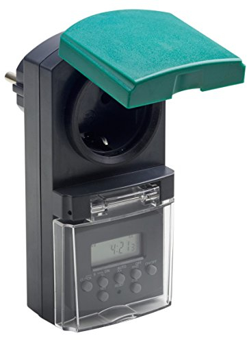 Meister 7474140 Wochen-Zeitschaltuhr 1800 W, digital, IP44