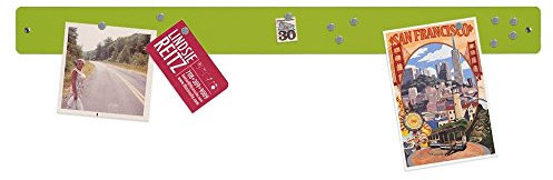 Magnetleiste MAXI 710 x 64mm, verschieden Farben, inkl. 12 Magneten - waagerechte oder senkrechte Anbringung, edles Design und schlichte Eleganz, Farben:grün