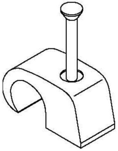 Dönges Lot de 100 colliers de serrage en fibre de verre 2 mm