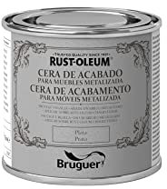 Bruguer - Rust-Oleum Bruguer Cera de acabado para muebles Metalizada Plata 125 ml