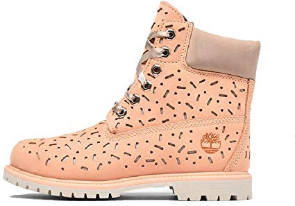 Timberland Premium 6 inch Waterproof Boot Limited Edition, Stivali Donna (39 EU, Light Beige Nubuck)
