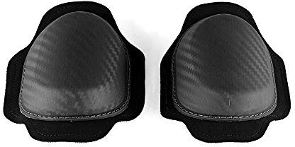 Oldbones Rodilleras universales para motocicleta, motocross, carreras, rodilleras, rodilleras, equipo de protección, color negro
