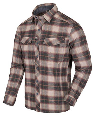 Helikon-Tex DEFENDER Mk2 PILGRIM SHIRT - Sorona RUST PLAID L/Regular