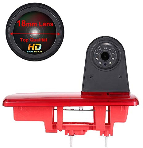 Dynavsal 1280 * 720 Pixel 1000TV Linien HD Objektiv Bremslicht Rückfahrkamera Transporter Wasserdicht Super Weitwinkel für FIAT Talento/Renault Trafic, III/Nissan NV300 Primastar/Opel Vauchall Vivaro
