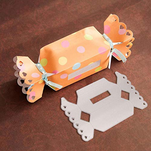 Mothcattl Stanzschablonen, Bonbonschachtel-Metall-Stanzformen, Kartenherstellung, Prägeschablone, DIY, Scrapbook, Album, Papierkarten, Basteldekoration…
