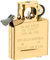 Zippo, Pipe Insert in Gold Metal, Compatible with Classic Zippo lighters, refillable, Durable and elegant, ideal for Smokers, Standard Size, Gold Color