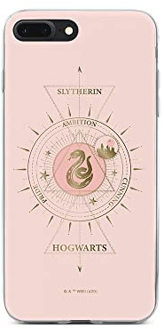 ERT GROUP Handyhülle für Apple iPhone 7 Plus/ 8 Plus Original und offiziell Lizenziertes Harry Potter Muster 009 optimal an die Form des Handy angepasst, hülle aus TPU