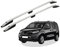 RC Royal Class Dachreling aus Aluminium eloxiert passend für Toyota Proace City L1 kurz (SWB) Baujahr ab 2018 passgenau in Silber mit Allgemeiner Betriebserlaubnis (ABE)
