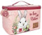 PERLETTI Thermo Lunchbox Kinder mit Waldtiere - Isolierter Brotbeutel für Kleine Mädchen Jungen aus Recyceltem Kunststoff - Grundschule Kindergarten Reise Lunchbag mit Tasche - 5L Eco (Kaninchen)