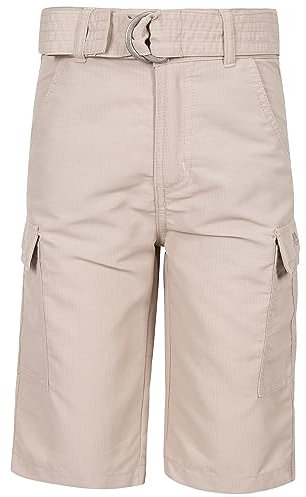 Trespass Kids Cargo Shorts 4 Pockets with Belt Craftly