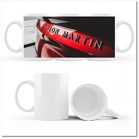H6929M_Cup - Taza de té con foto de Aston Martin Cars