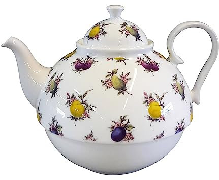 Jameson & Tailor Tea for One Théière en porcelaine brillante Fruits