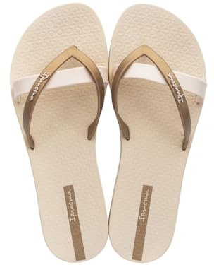 IPANEMA Kirei Fem, Chanclas Mujer, Dorado, 39 EU