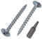 SKIR'CO (100 pièces) Vis à Bois Acier Zingué 3,0 x 30 mm, Vis à Métal, Tête Wafer, Tête Torx, Autotaraudeuses