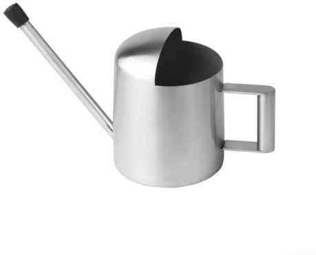 Regadera compacta de acero inoxidable de 300 ml para bonsái y plantas colgantes