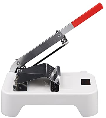 LANNADD Fleischschneidemaschine, Allesschneider Manuell Hammelfleisch Gemüse Obst Fleischschneider, Wurstschneider Brotschneidemaschine Edelstahl Multifunktions-Fleischschneider