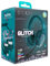 STEALTH PANTHER Cuffie da Gaming GLITCH Verde acqua, Cuffie da gaming Headset compatibili con PS4/PS5, XBOX, Switch, PC con microfono flessibile, jack da 3,5 mm, cavo da 1,5 m, leggere e comode
