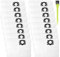 16 bolsas de aspiradora para Kärcher WD2Plus/WD3/KWD1/KWD2/KWD3/MV3/WD3.200-WD3.800M/SE4001/SE4002, sustituye a bolsas de polvo y aspiradoras en seco
