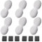 VOUAAOOD 12 Fuente Agua Gatos Filtros: Fuente de Agua para Gatos Filtros Filtrar Impurezas - Bebedero Gatos Automatico Filtros Ablandamiento de Agua - 6 Filtros + 6 Esponjas - Paquete de 3 Meses