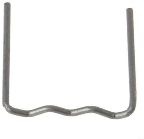 Lot de 200 agrafes plates de 0,6 mm et 0,8 mm pour soudeur en plastique, kit de réparation d'agrafeuse à chaud en acier inoxydable 304 pour pare-chocs de voiture, compatible avec les agrafeuses à