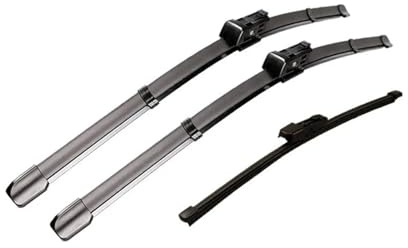 Scheibenwischer Für VW Für Tiguan MK2 Für RLine Allspace 2016-2023 LHD RHD Vorne Hinten Wischerblätter Windschutzscheibe Fenster 26+21+14(Front Rear)