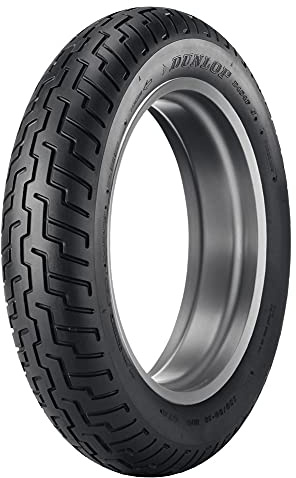 Dunlop D404 Front Motorcycle Tire 110/90-19 (62H) Black Wall - Fits: Honda Gold Wing/Interstate GL1100 1980-1981