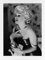 Ed Feingersh Poster: Marilyn Monroe, Chanel No. 5 - Wandbild - Hochformat - Glossy - 203.2L x 152.4B cm - Ungerahmt - Zartes Rosa - Dressing Room