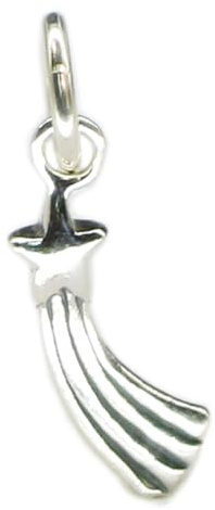Étoile filante en argent sterling .925 x 1 breloques Wishing Stars