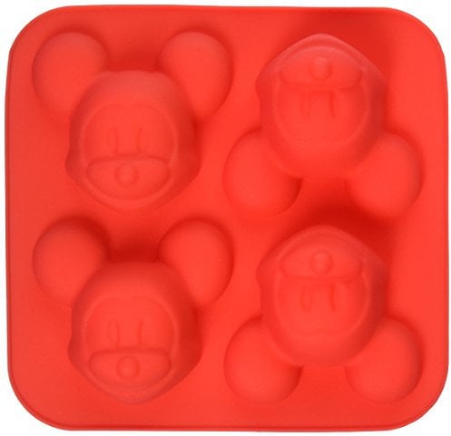 Longzang 4 Cavity Mickey Mouse Silicone Cake Mold Chocolate Craft Candy Baking Mold
