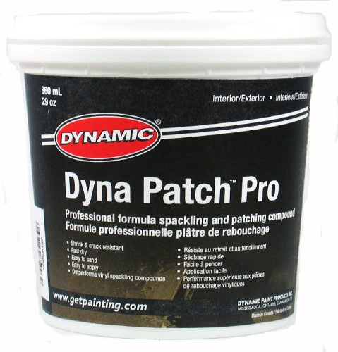 Dynamic JE085003 Dyna Patch Pro Spackling and Patching Compound, 29-Ounce