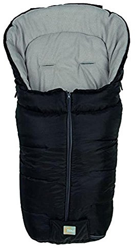 Fillikid 1220-06 Winterfußsack Eco, schwar/weiß