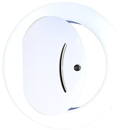 Wäscheschacht - Türe in metall weiß - für Rohr 250mm - Wäscheschacht