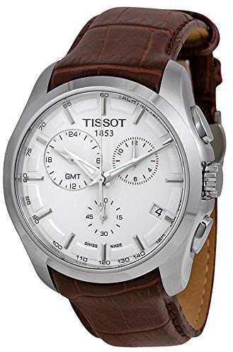 Uhrenarmband Lederarmband 22mm Leder passend für Tissot T035410 T035407 T035428 T035446 Armbanduhr Ersatzband in Braun