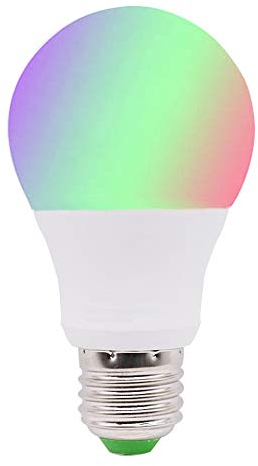 E27 Chaozan® RGB LED Lampe, 3W dimmbar Birne mit Fernbedienung, RGB Farbwechsel LED Leuchtmittel (1 Pack)