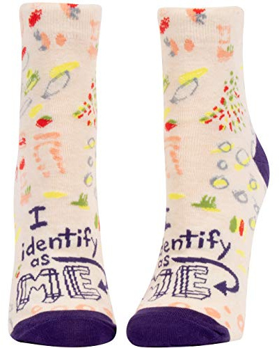BlueQ I Identify As Me Knöchelsocken