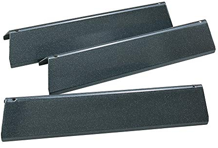 Denmay 7635 Barras de Porcelana esmaltadas para Barbacoa de Gas Weber Spirit 200 (con Botones Frontales), Spirit E210 S210 E220 S220 Barras aromáticas Flavourizer Bars (38,9 cm x 8,9 cm x 6,4 cm)