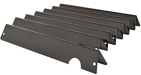 onlyfire Porcelain-Enameled Flavorizer Bars for Weber Genesis II/LX 400 Series E410 E440 S440, Heat Plate Flavor Bars Gas Grill Replacement for Weber 66033 (Set of 7)