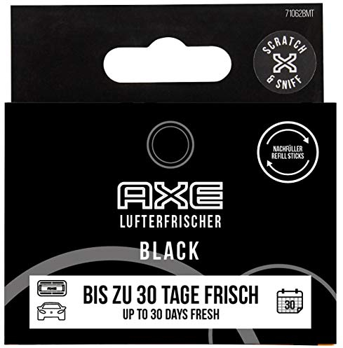 California Scents 2 RECAMBIO S AMBIENTADOR AXE BLACK