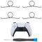 MMOBIEL 4 Piezas L2 R2 muelles de botón de Disparo para Mando Playstation 5 PS5 DualSense CFI-ZCT1W Destornillador (+) Incl.