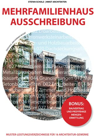 Mehrfamilienhaus Ausschreibung: Muster-Leistungsverzeichnisse für 16 Architektur-Gewerke
