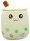 Uposao Bubble Tea Plüschtier Kuscheltier, 50CM Cartoon Plüsch Puppen Lustiges Kissen Milchtee Softpuppe Teetasse Kissen Kinderspielzeug Geburtstagsgeschenk Für Kinder Mädchen,Grün