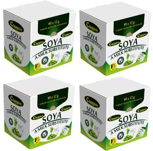 SOYA Milk Substitute 320 Pots Vegan Dairy-Free from Great British Trading