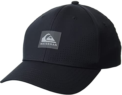 Quiksilver Herren Mütze Perf Turf Trucker Hut, schwarz, Einheitsgröße