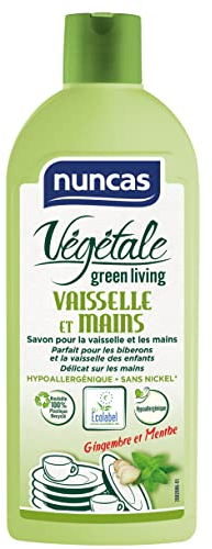 Nuncas Végétale - Vaisselle & Mains - Savon Délicat - 500ml